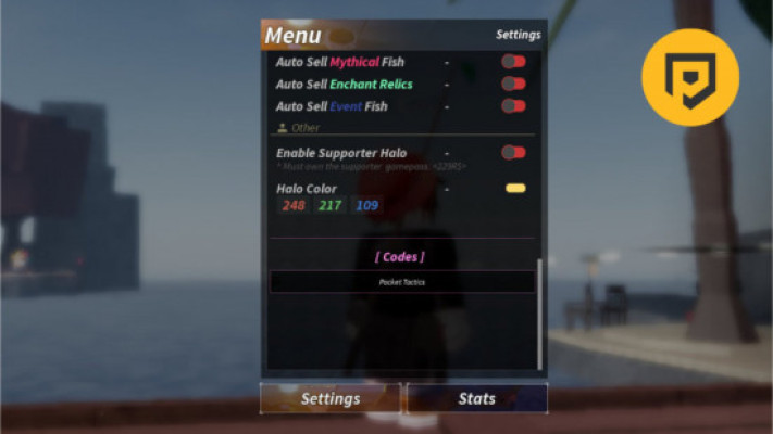 Fisch Free Secret Rod, Premium Bait and Coins