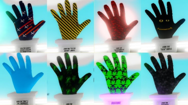 Slap Battles Unlock All Badge Gloves